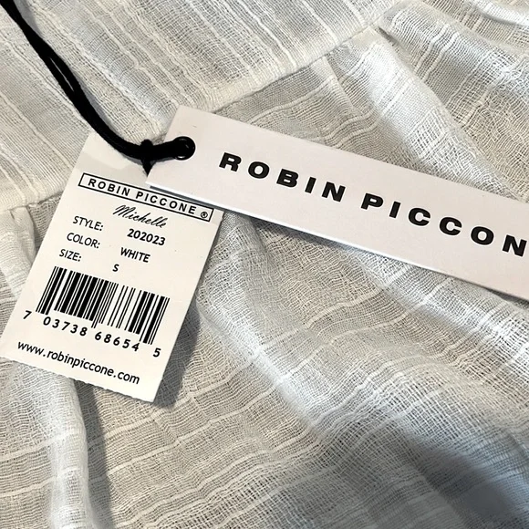 NWT Robin Piccone White Swim Coverup - Picture 13 of 15